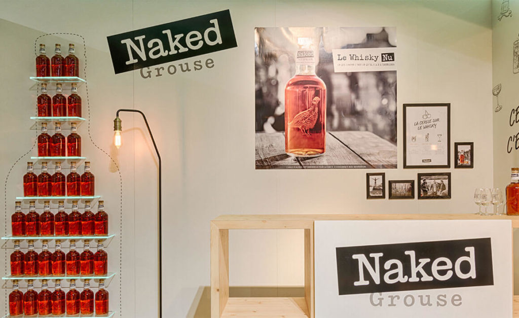 Salon Du Whisky Naked Grouse Ath N E Concept Stand D Exposition